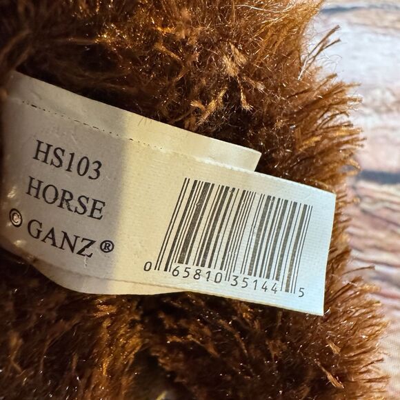 GANZ Webkinz Lil' Kinz Horse HS103 Plush Collectible Stuffed Animal Farm Toy - Picture 8 of 10